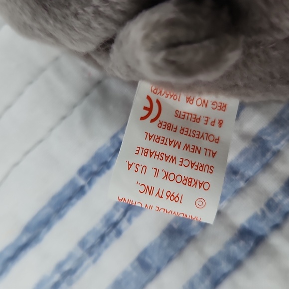 Ty Beanie Babies Spike The Rhinoceros With Tag Errors 1996 - Picture 6 of 11